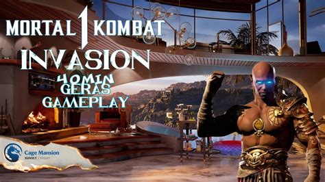 Mortal Kombat 1 Invasion Mode Johnny Cage S Mansion Geras Gameplay