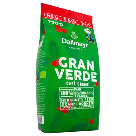 Dallmayr Bio Gran Verde Café Creme Ganze Bohnen 750g bei REWE online