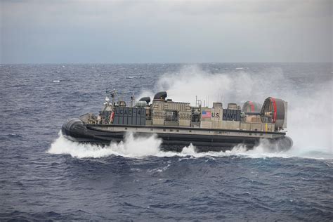 Dvids Images Uss Carter Hall Conducts Lcac Operations During