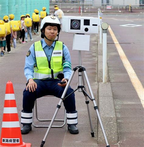 「0円可搬式オービス」効果アリ！新潟県警糸魚川署がダミー機手作り 平均速度マイナス5キロ実現、本物と併用で違反取り締まり 新潟日報デジタルプラス