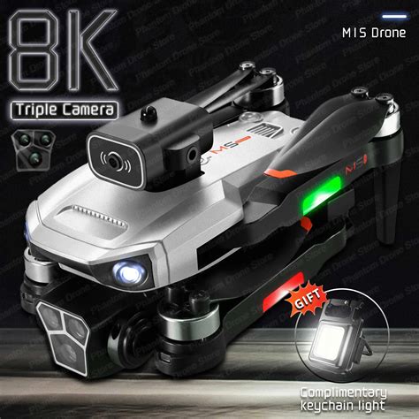 New M1s Drone 8k Profesional Three Hd Camera Obstacle Avoidance Aerial