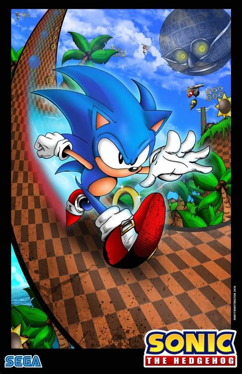 Sonicthe Hedgehog Official Poster By Whittingtonrhett On Deviantart Sonic The Hedgehog Hedgehog