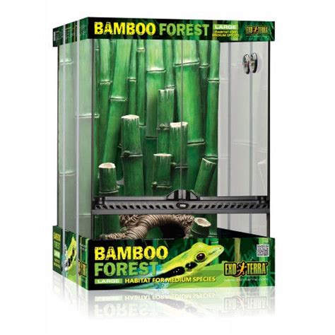 Exo Terra Bamboo Forest Habitat Large Midwesttropicalfish