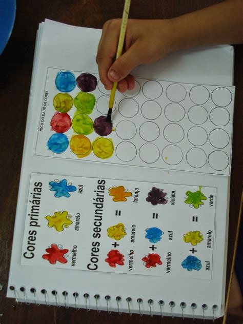 Atividades Cores Primárias E Secundárias 3 Ano Fundamental