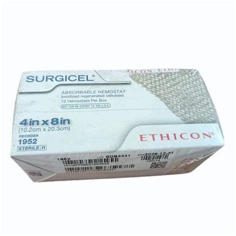 Oxidized Regenerated Cellulose Ethicon Surgicel Absorbable Hemostat