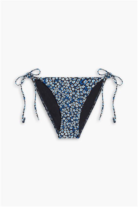 MATTEAU The String Floral Print Low Rise Bikini Briefs THE OUTNET