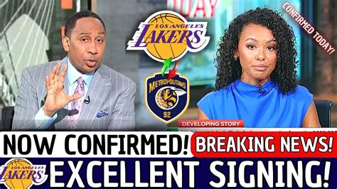 Web Exploded Big Swap Is Confirmed At The Lakers Shocked The Nba