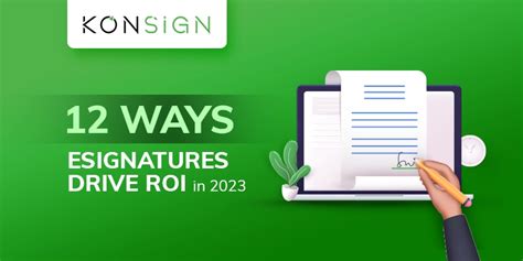 Ways Esignatures Drive Roi In Streamlining Document Workflows