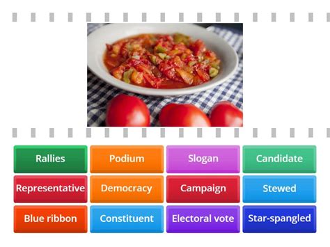 Grace for President Vocabulary Sort - Find the match