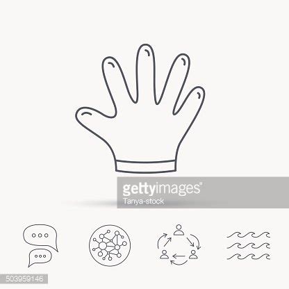 Clipart Bild Gummi Handschuhe Symbol Latex Handzeichen Schutz