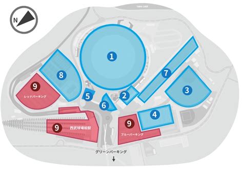 場内案内 ベルーナドーム 西武ドーム【西武グループ】