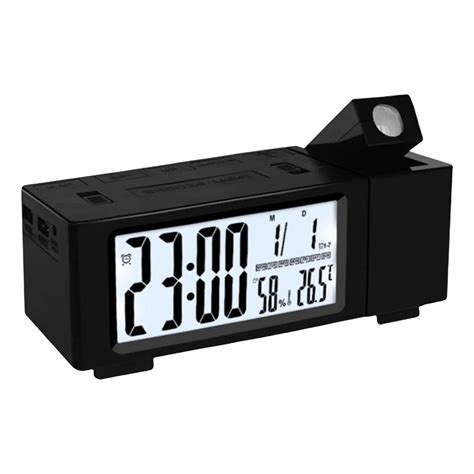 Reloj Despertador Digital De Proyecci N Para Dormitorio Pantalla LED