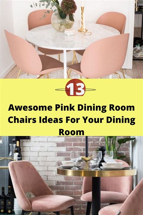 Awesome Pink Dining Room Chairs Ideas For Your Dining Room In