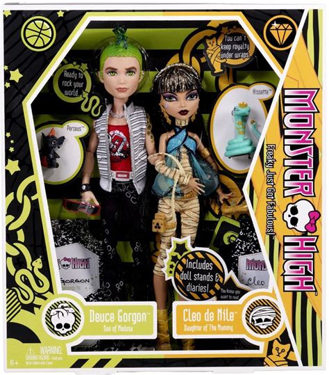 Deuce Gorgon And Cleo De Nile Monster High Dolls Monster High