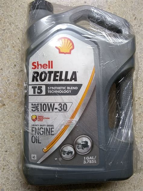 Aceite Shell T5 Rotella 10w30 Semi Sintético 3 785l MercadoLibre