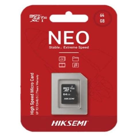 HIKSEMI Neo Home 64GB Micro SD Card Micro Robotics