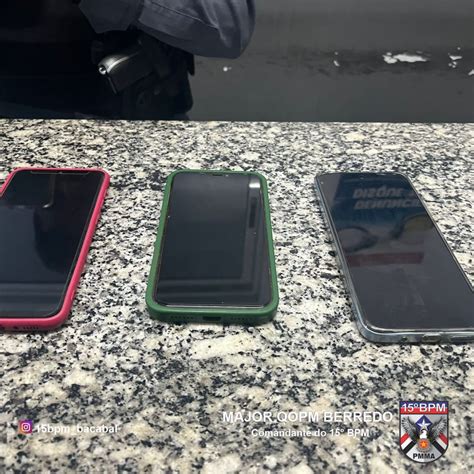 POLICIAIS MILITARES DO 15º BPM RECUPERAM CELULARES ROUBADOS E DETÉM