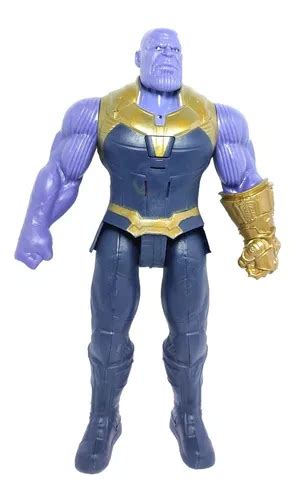 Muñeco Thanos Articulado Con Luz Y Sonido 30cm Avengers MercadoLibre