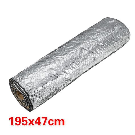 1 Pc 30x50cm 195x47cm 5mm Car Sound Mat Proofing Deadening Insulation Closed Cell Liner Foam