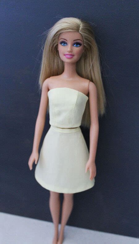 How To Sew Barbie Clothes The Shapes Of Fabric