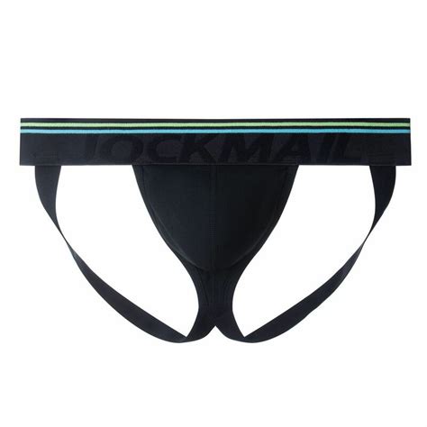 Jockmail 4 pack homens tanga algodão suor absorvente sexy cueca gay