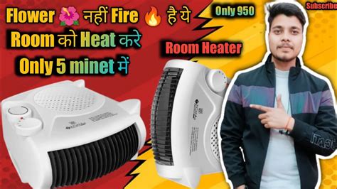 Room Blower Heater Zigma Z30 Unboxing Review Best Room Heater Under