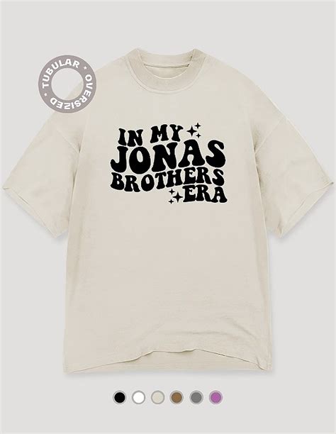 Camiseta Oversized Tubular Jonas Brothers Era Sensorial Camisetas