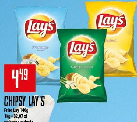 Lay s Chipsy ziemniaczane solone 140 g promocja PSS Społem Katowice