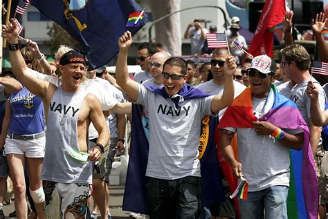 San Diego Gay Pride Parade Has Military Contingent Sfgate