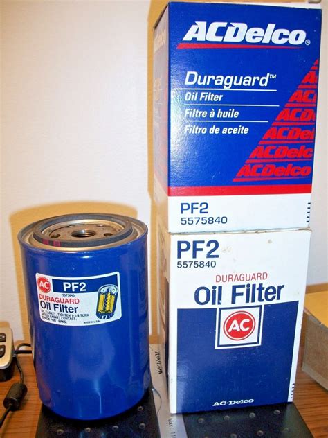 AC Delco PF2 Cross Reference Oil Filters Oilfilter Crossreference