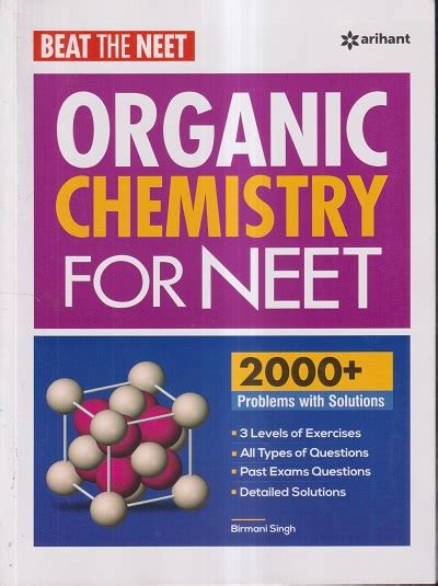 Arihant Beat The NEET Organic Chemistry For NEET 2000 Problems With