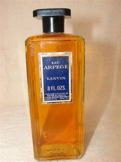 Vintage ARPEGE PERFUME 8 Oz Huge Eau De Lanvin Arpege