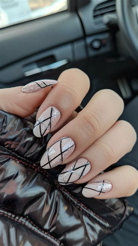 30 Line Nail Art Designs That Will Elevate Your Manicure Game