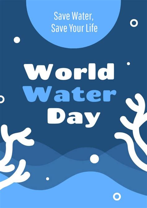 World Water Day Poster - Piktochart