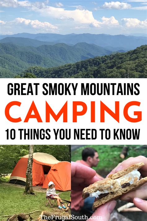 10 Things You Need To Know About Great Smoky Mountains Camping Great