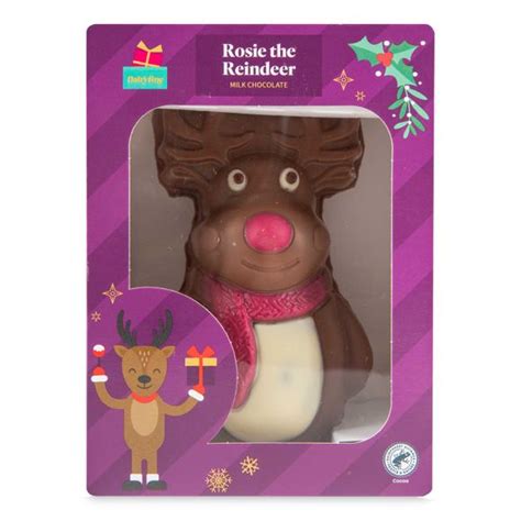 Rosie The Reindeer Milk Chocolate Character G Dairyfine Aldi Ie