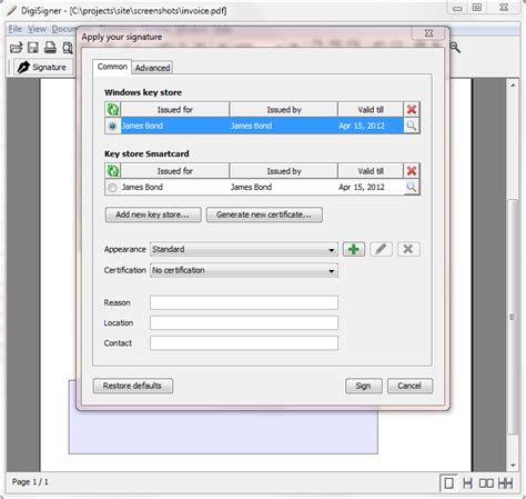 How To Create Digital Signature Using Free DigiSigner Tool