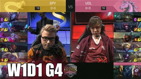 Splyce Vs Unicorns Of Love Week 1 Day 1 S6 EU LCS Spring 2016 SPY