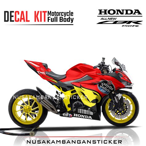 Decal Stiker CBR 150 New 2021 Marq Vds Merah Nusakambangan Sticker