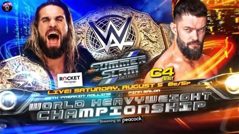 Wwe Summerslam 2023 Seth Freakin” Rollins Vs Finn Bálor Official Match