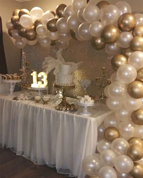 Gold theme birthday party – Artofit