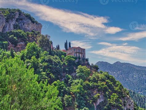 Monastery in Kalavryta of Greece 8206847 Stock Photo at Vecteezy