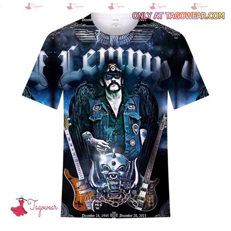 Motörhead Lemmy All Over Print Shirt Tagowear