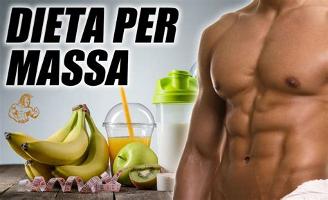 Dieta per aumentare massa muscolare Impostala così FdS