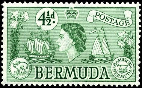 Bermuda S Postage Stamps