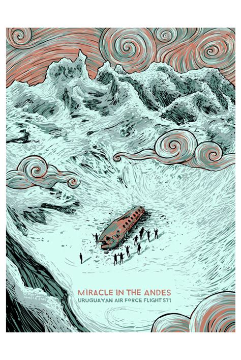 Miracle in the Andes Art Print Poster - Adam Young Scores Posters - Online Store on District Lines