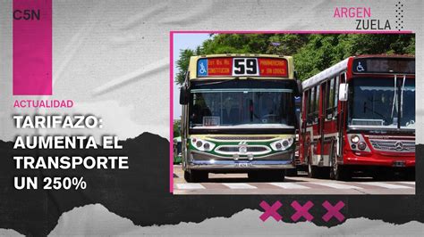 El BOLETO mínimo de COLECTIVO costará 270 y el del TREN 130 YouTube