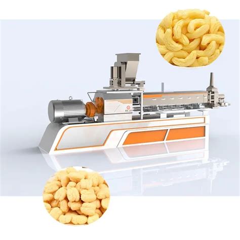 Double Screw Extruder Puff Snack Core Filling Snacks Making Machine