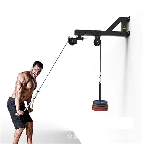 Wholesale Wall Mounted Squat Rack Cable Station Gym Pull Down With