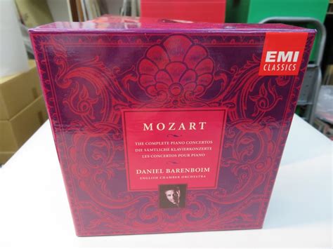 Cd Box Emi Mozart Complete Piano Concertos Daniel